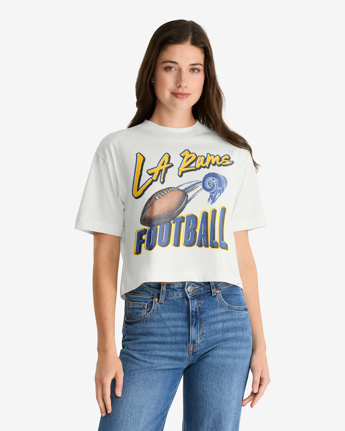 Los Angeles Rams x 47 Brand Merch Historic Dime Time T-Shirt Rams Football Wear