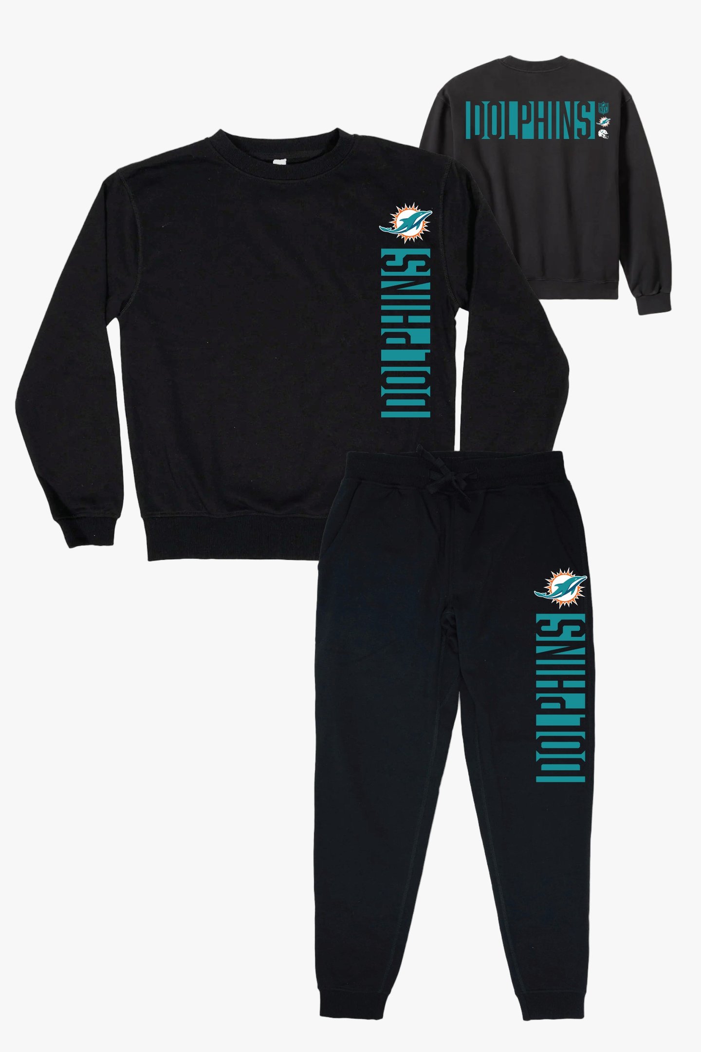 Miami Dolphins Merch Miami Dolphins Game Day Sweatshirt And Sweatpants Gift for Sports