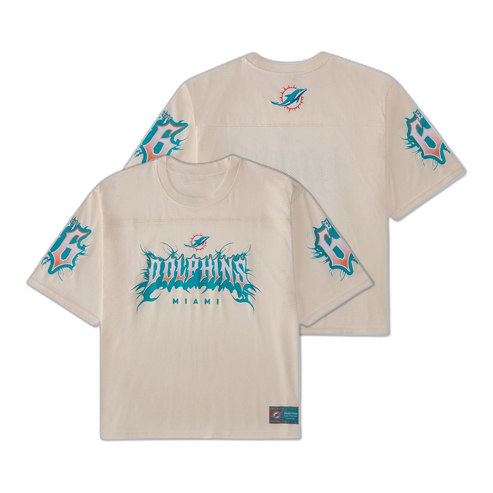 Miami Dolphins Tattoo Mesh T-Shirt Dolphins Pride Apparel Dolphins Fan Gifts