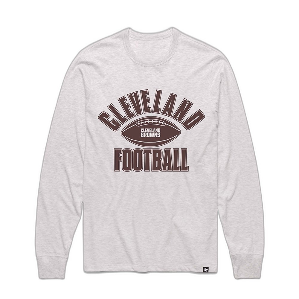 Cleveland Browns x 47 Brand Merch Issued Long Sleeve Shirt Browns Game Clothes Gifts