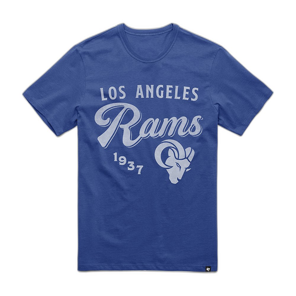 Los Angeles Rams x 47 Brand Merch Script T-Shirt Rams Game Day Tee Rams Pride Gifts