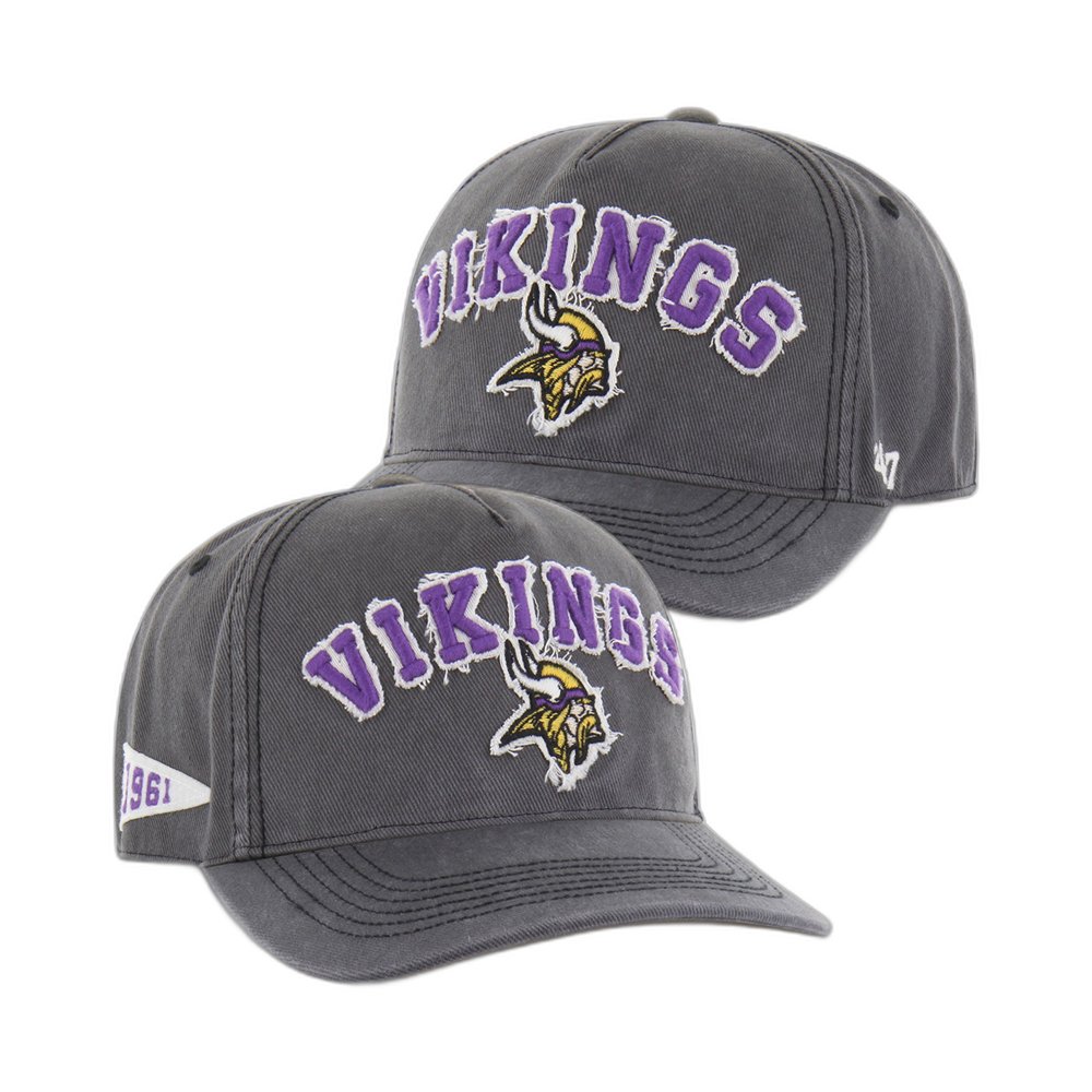 Minnesota Vikings x 47 Brand Merch Calderwood Hat Viking Game Cap Girlfriend Gifts