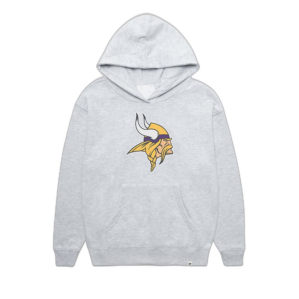 Minnesota Vikings x 47 Brand Merch Imprint Hoodie Vikings Football Wear Him Gifts