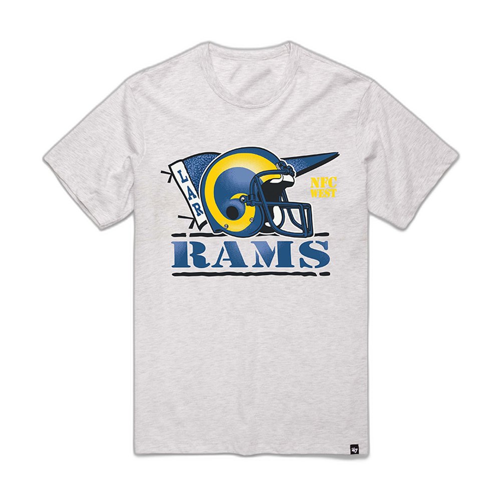 Los Angeles Rams x 47 Brand Merch Historic Motion Field T-Shirt Rams Fan Clothes