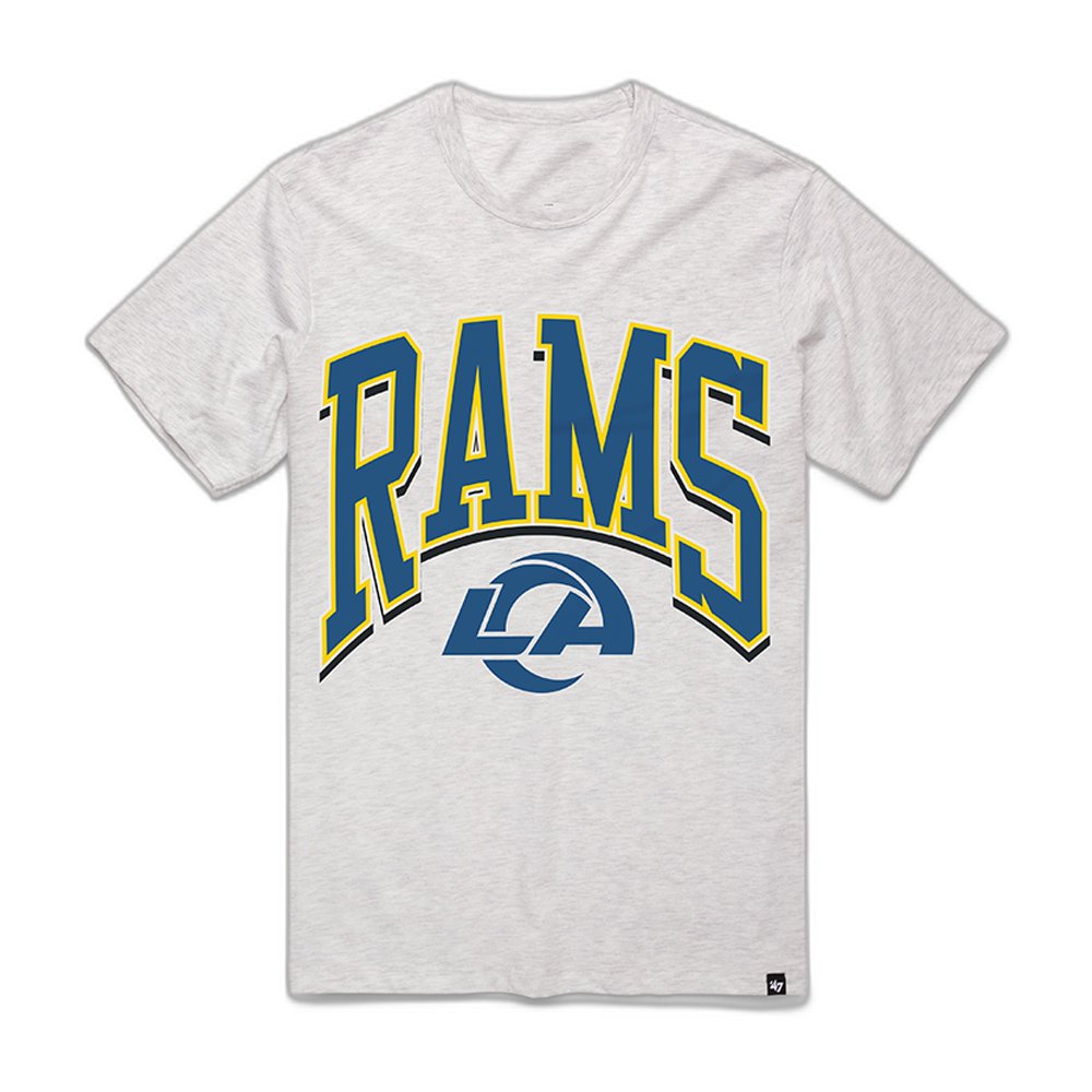 Los Angeles Rams x 47 Brand Merch Walk Tall T-Shirt Rams Football Tee Sportswear Gift