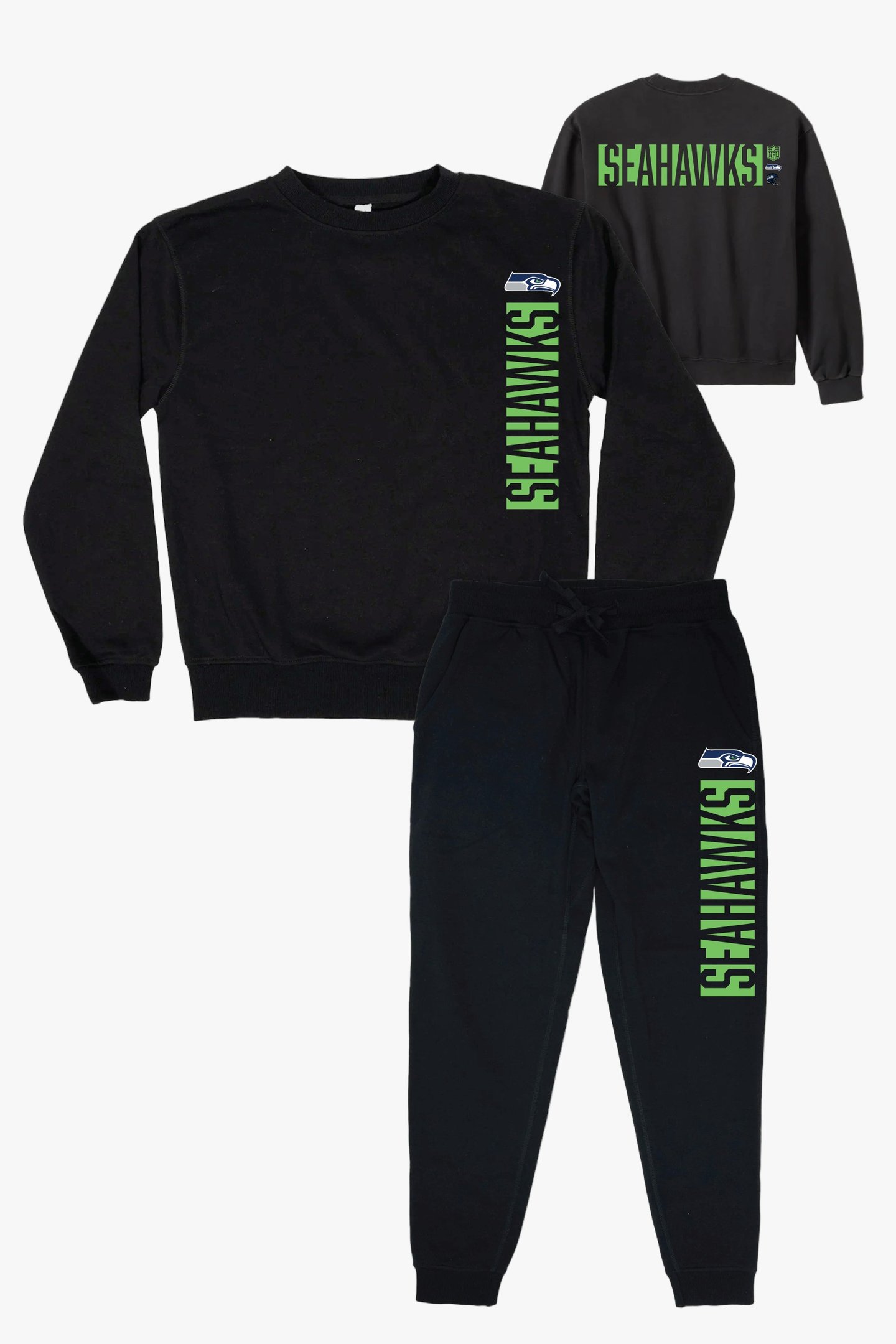 Seattle Seahawks Merch Seattle Seahawks Pride Sweatshirt And Sweatpants Football Fans Gift