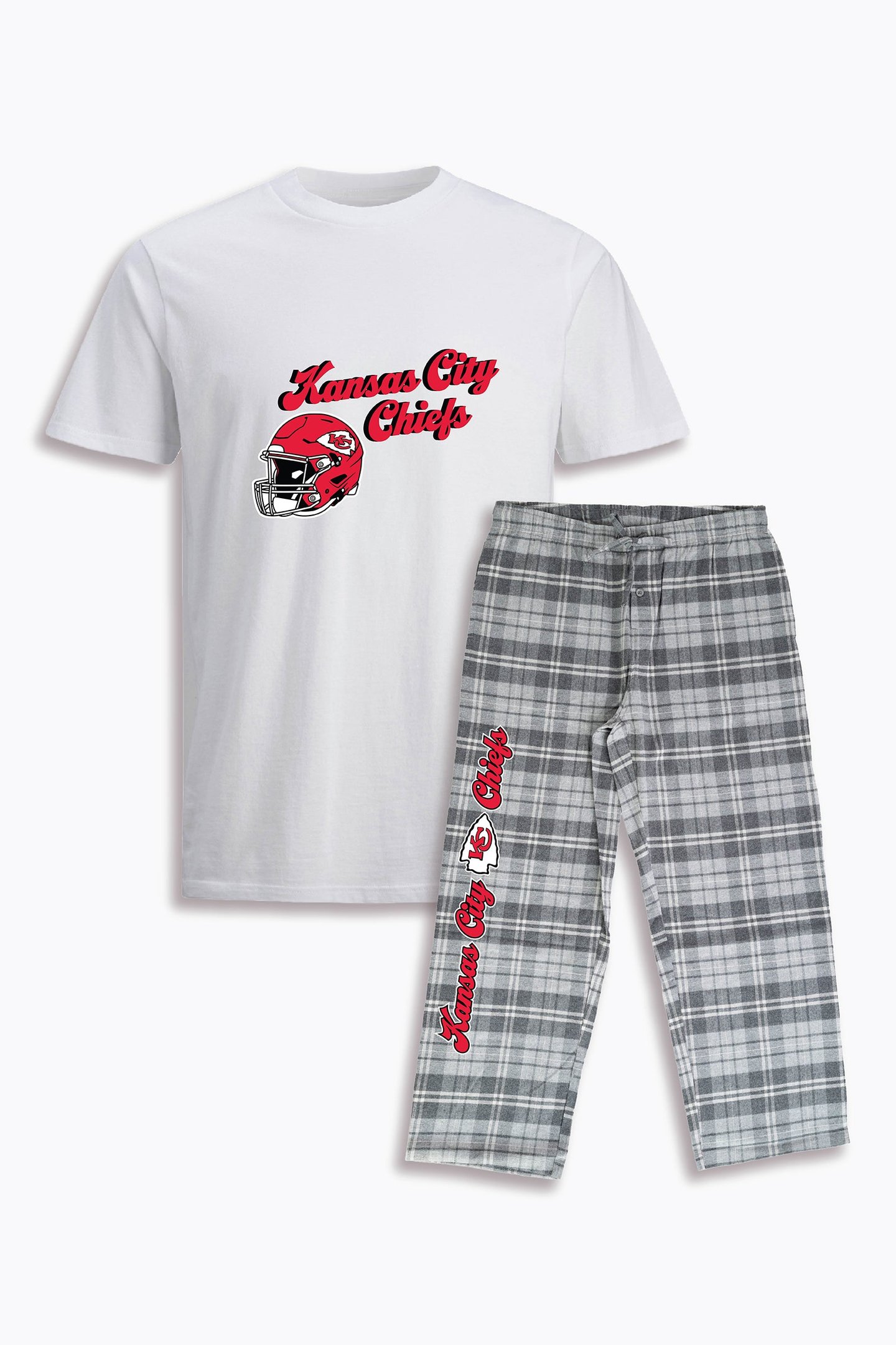 Kansas City Chiefs Merch Kansas City Chiefs Football T-Shirt And Sweatpants Gift For Friend