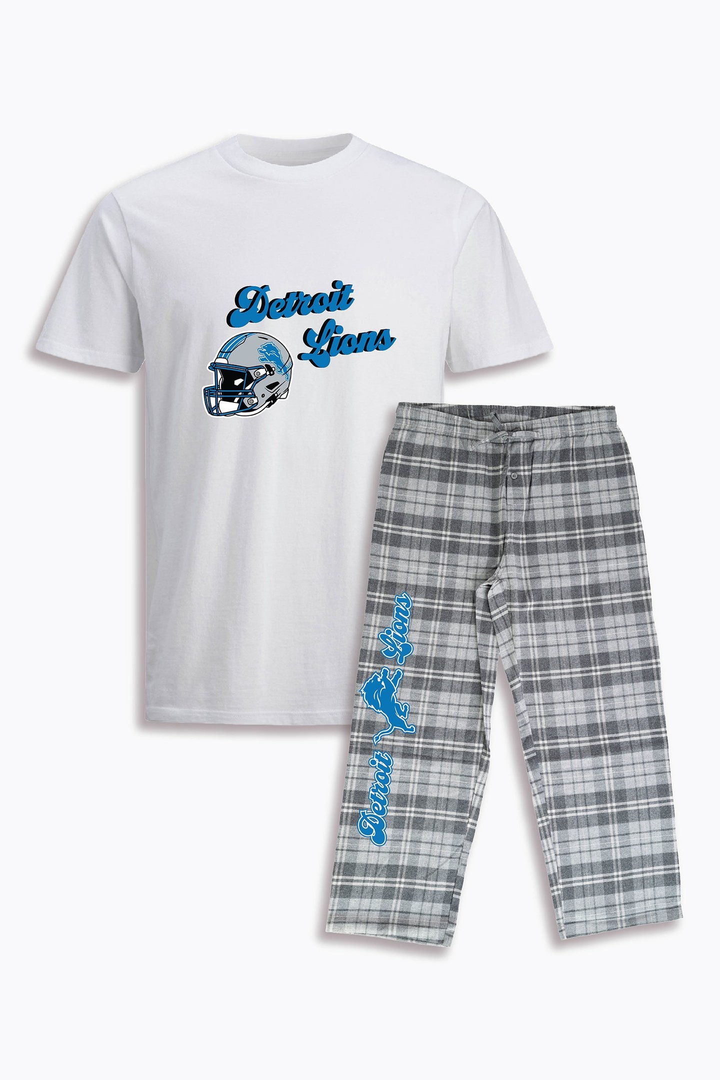 Detroit Lions Merch Detroit Lions Football Pride T-Shirt And Sweatpants Sports Gift
