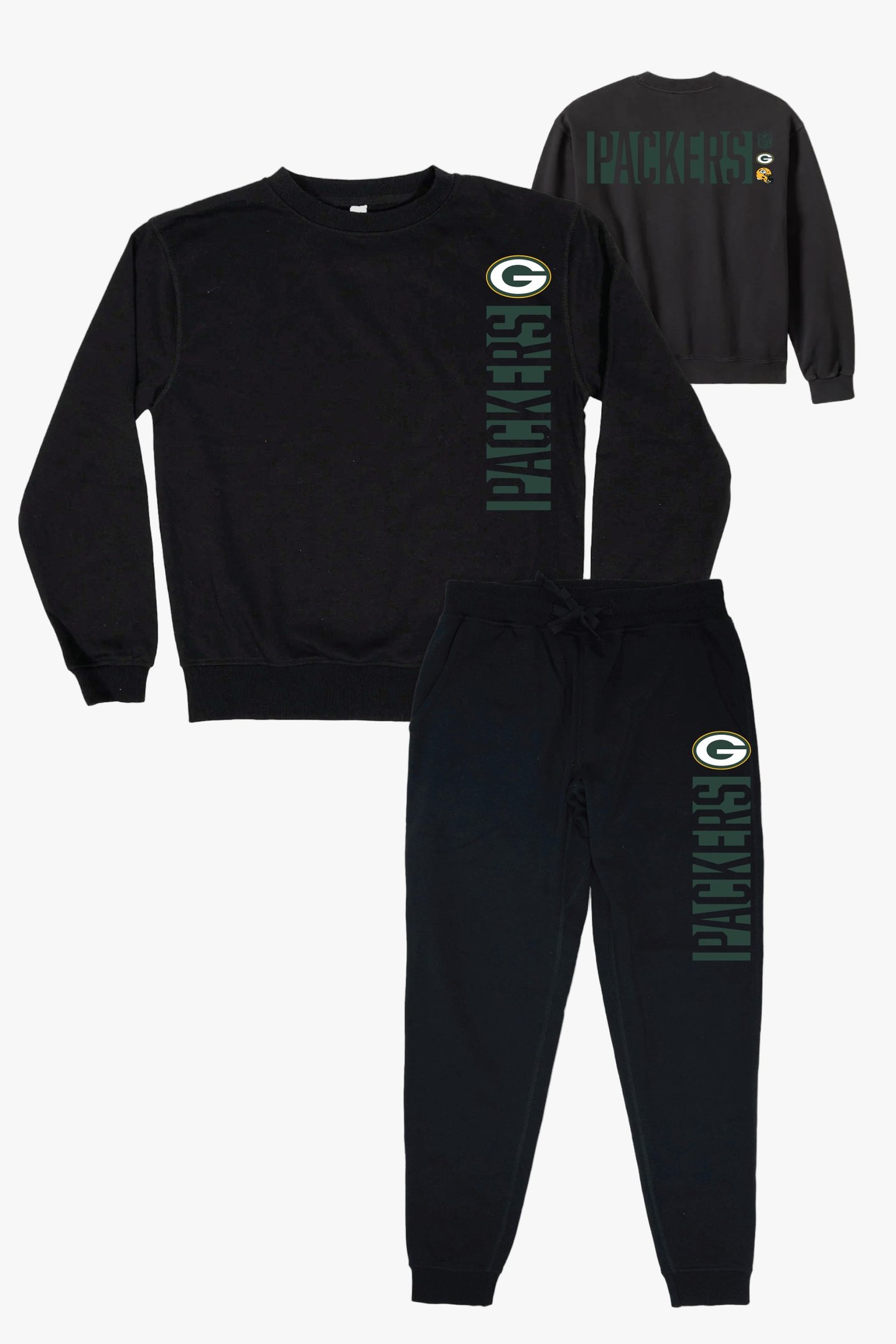 Green Bay Packers Merch Green Bay Packers Football Game Day Sweatshirt And Sweatpants Fans Gift