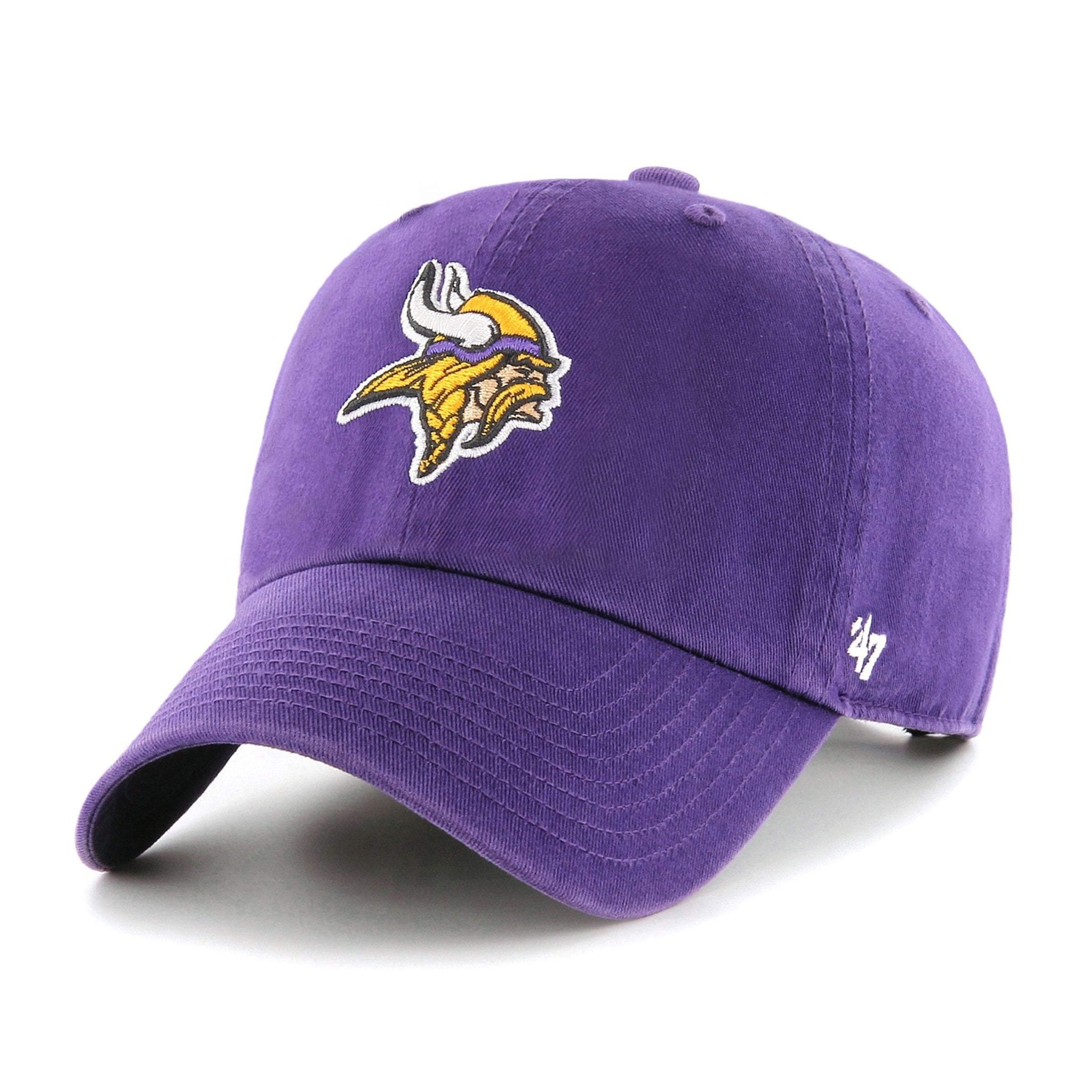 Minnesota Vikings x 47 Brand Merch Hat Vikings Game Cap Gift For Sports Fan