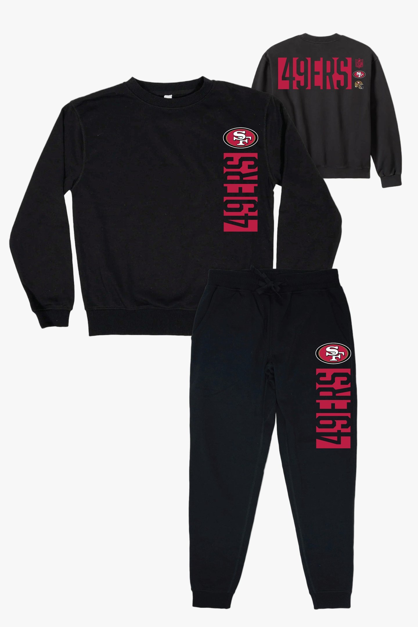San Francisco 49ers Merch San Francisco 49ers Game Day Sweatshirt And Sweatpants Gift For Fans