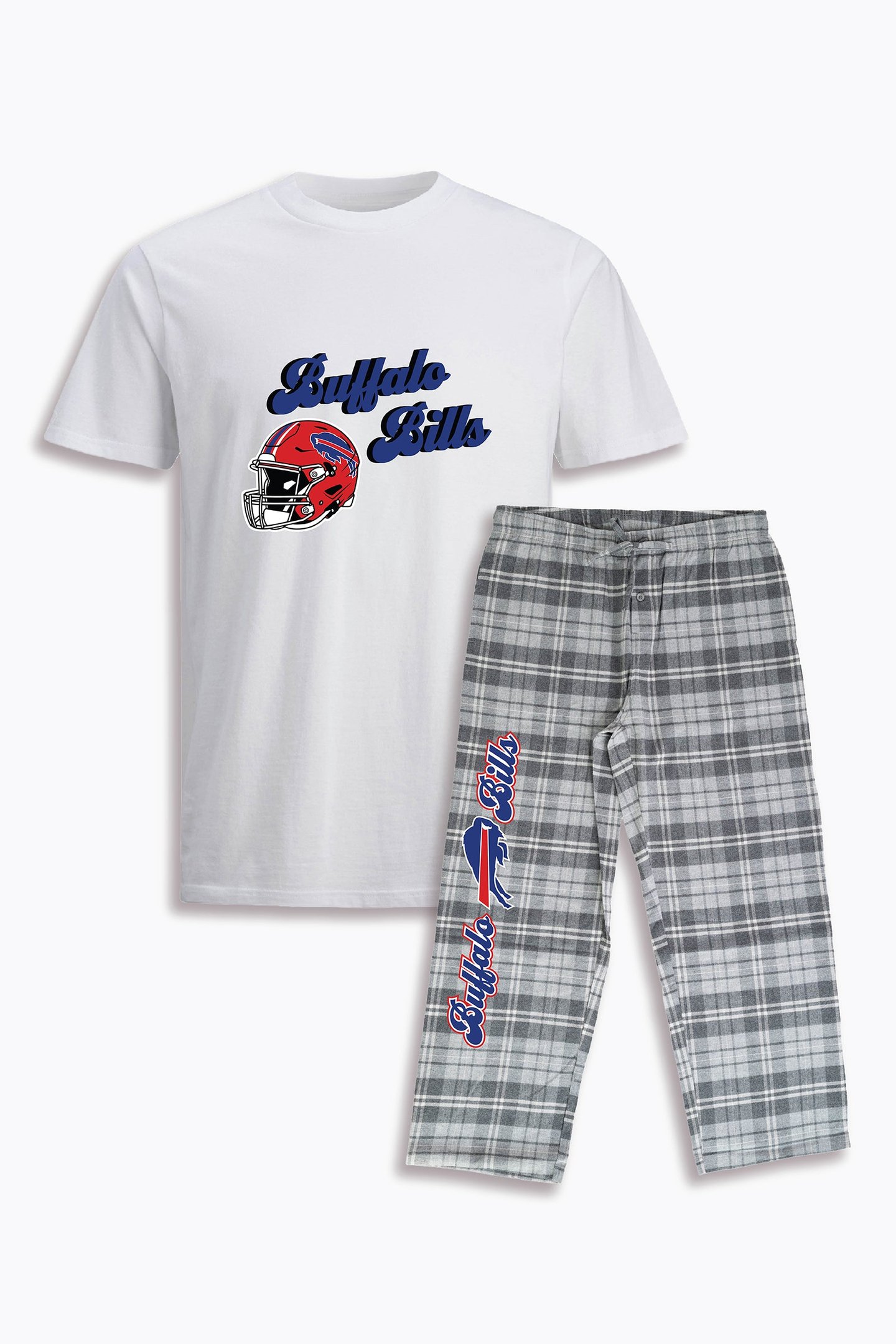 Buffalo Bills Merch Buffalo Bills Football Season T-Shirt And Sweatpants Fans Gift