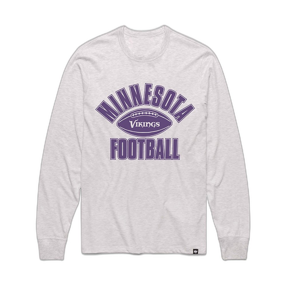 Minnesota Vikings x 47 Brand Merch Issued Long Sleeve Shirt Vikings Fan Clothing