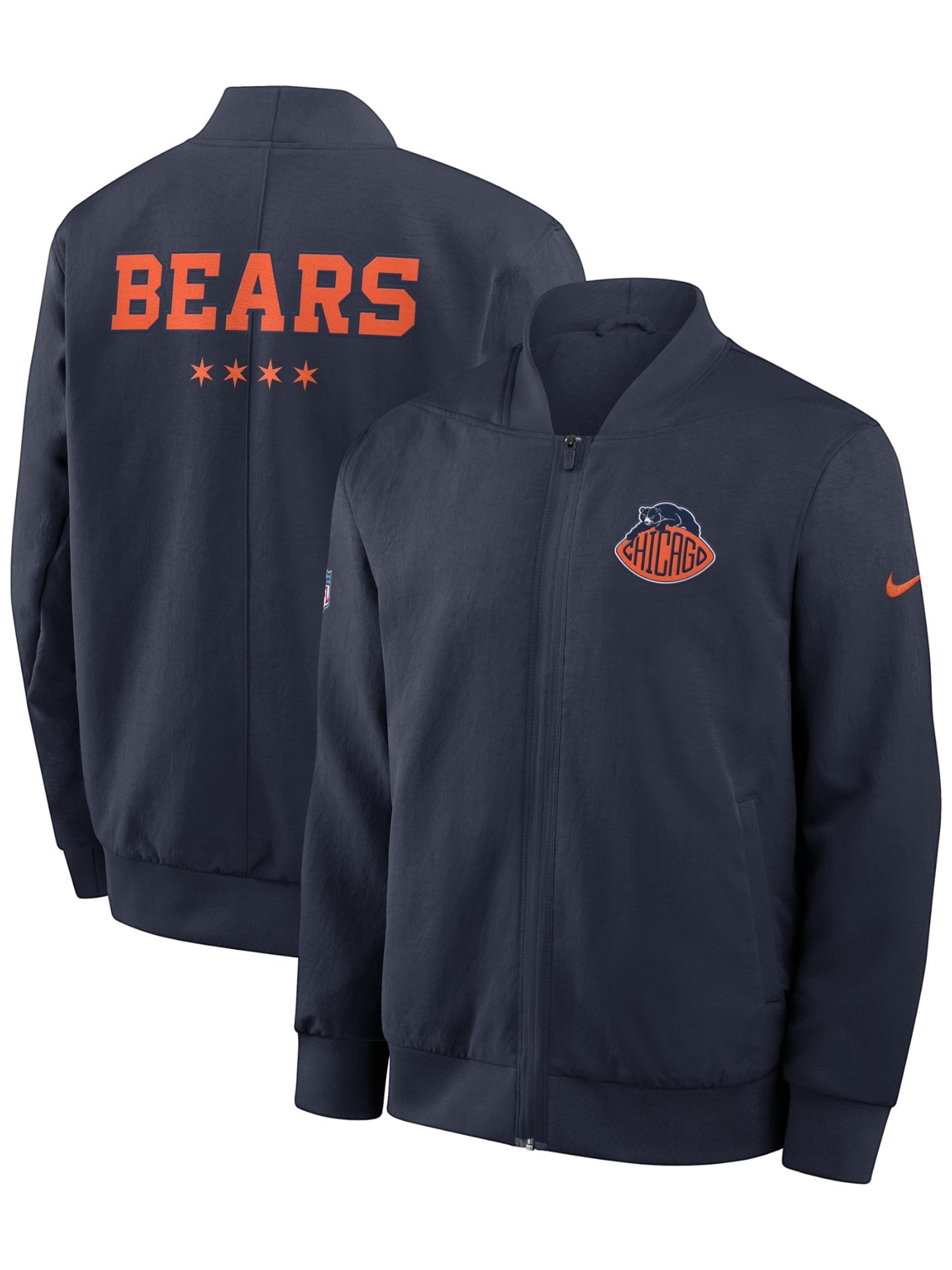 Chicago Bears 2026 Rivalries Sideline Jacket Bears Game Gear Gift For Sports Fan