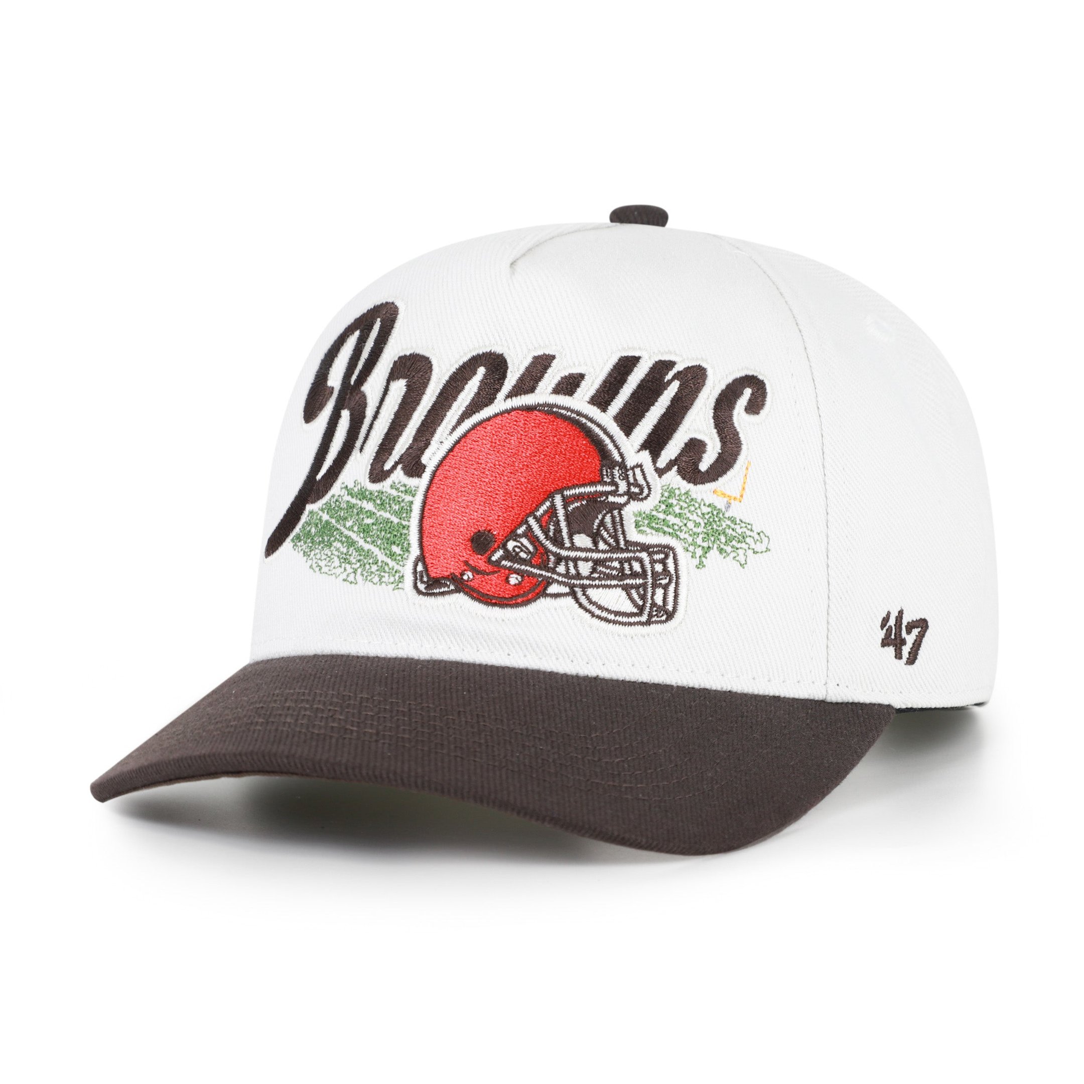 Cleveland Browns x 47 Brand Merch Enfield Snapback Hat Browns Football Cap Fan Gifts