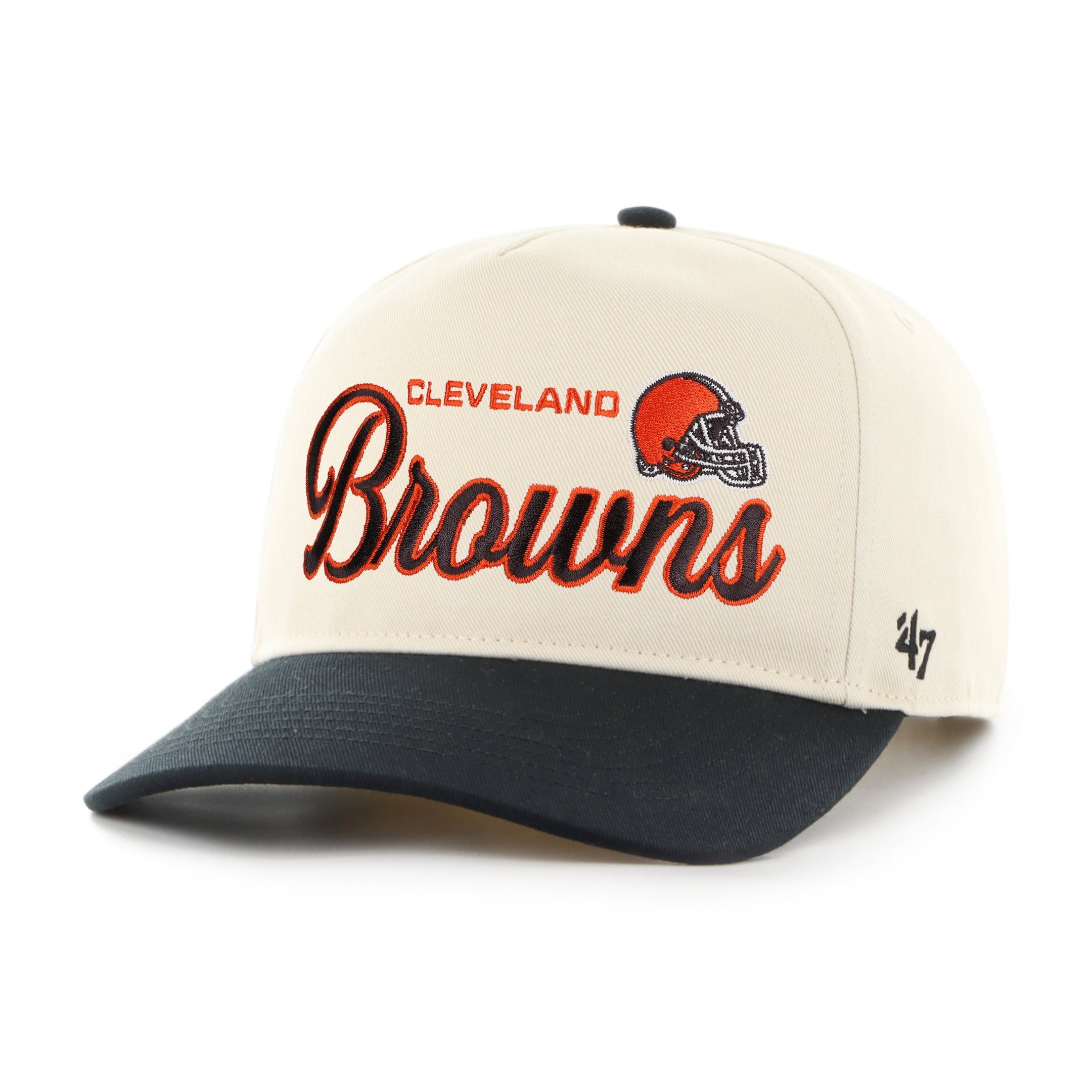 Cleveland Browns x 47 Brand Merch Assemble Snapback Hat Browns Game Cap Him Gift