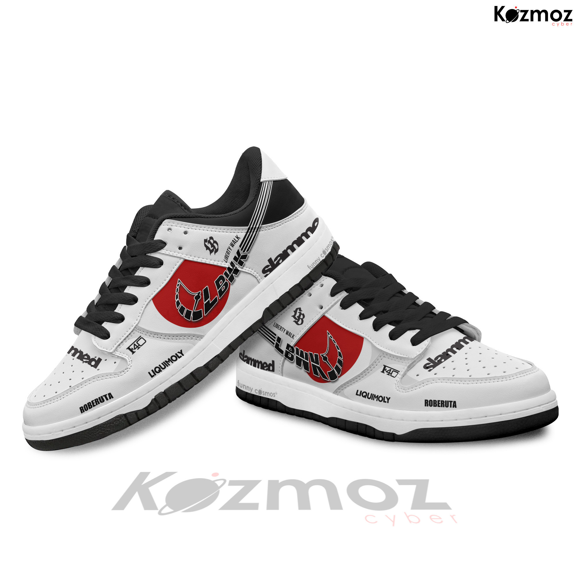 Formula E or classic F1 teams with sneakers featuring the LBWK x Formula E Gen3 livery at kozmozcyber