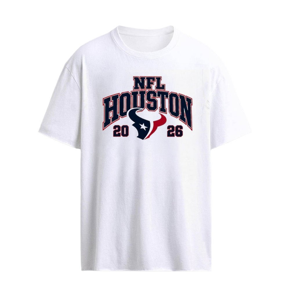 Houston Texans 2026 NFL London Games Logo T-shirt