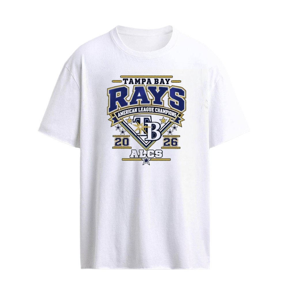 Tampa Bay Rays American League Champions 2026 Graphic T-Shirt