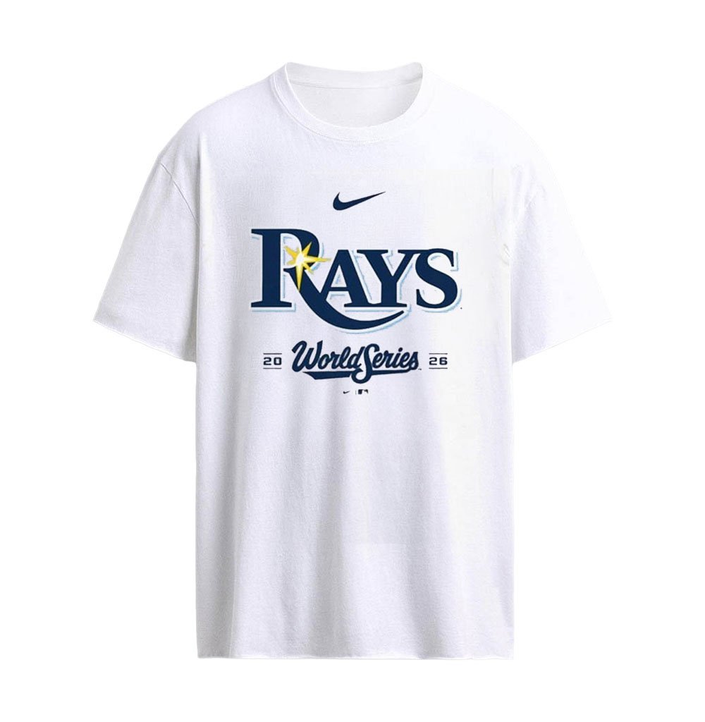 Tampa Bay Rays Nike 2026 World Series T-Shirt – MLB American League Champions Logo Tee