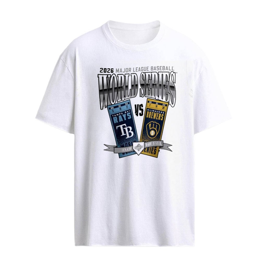Tampa Bay Rays vs Milwaukee Brewers 2026 World Series Matchup shirt