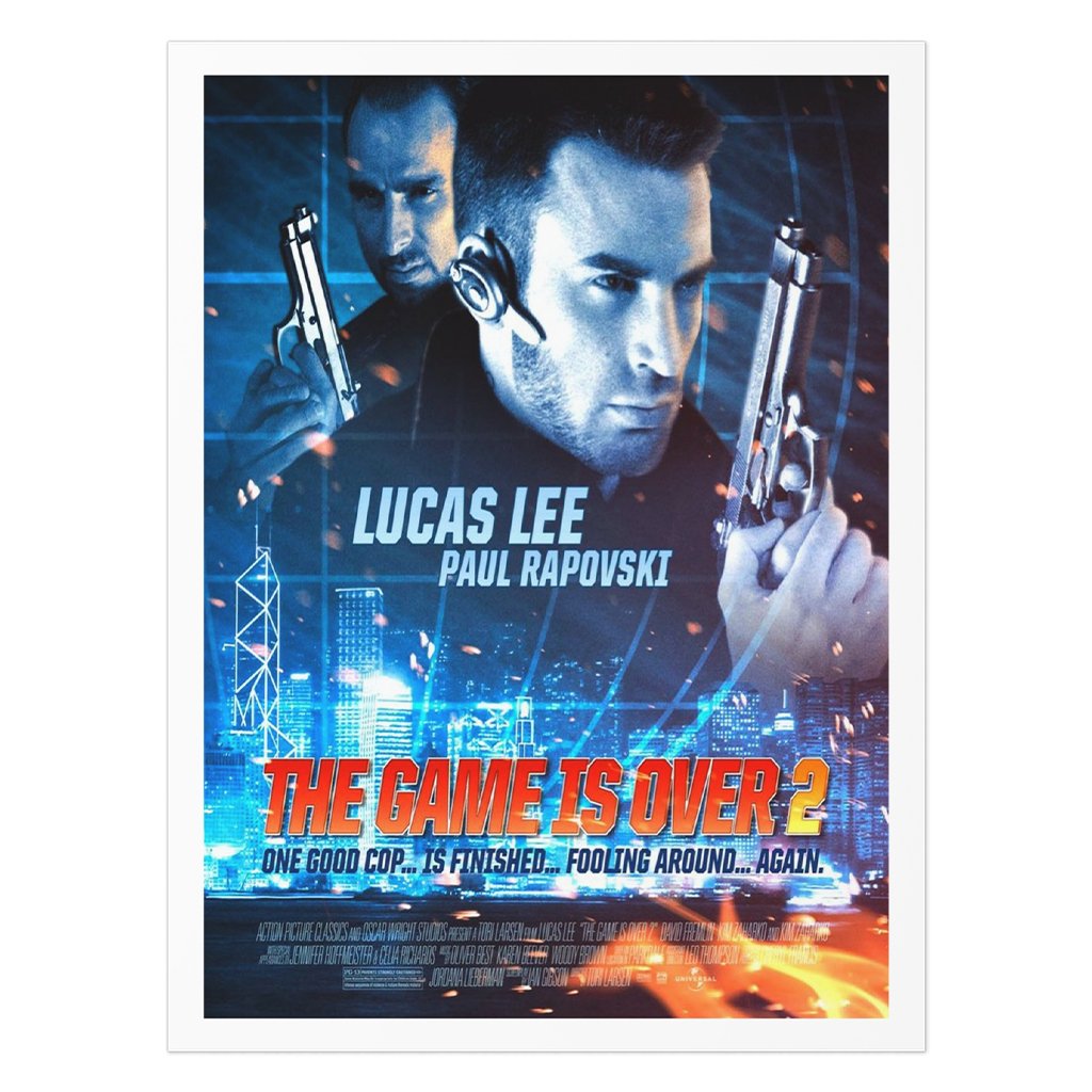 The Game Is Over 2 Lucas Lee Uncoated Poster Scott Pilgrim Vs The World Home Decor Gift Ideas