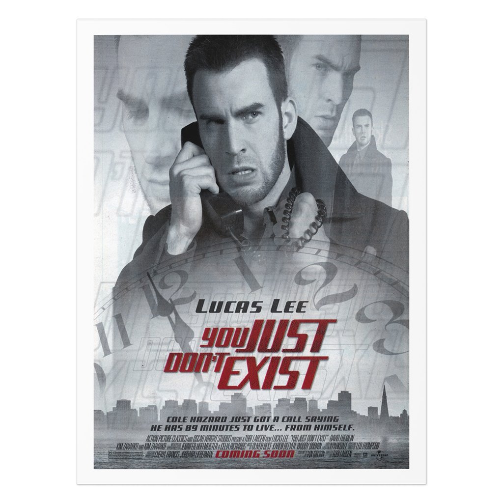 You Just Don't Exist Lucas Lee Uncoated Poster Scott Pilgrim Vs The World Merch Decor Gift Ideas
