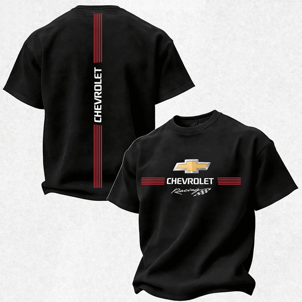 Chevrolet Merch Racing T-Shirt Motorsport Fans Clothes Tee Gift