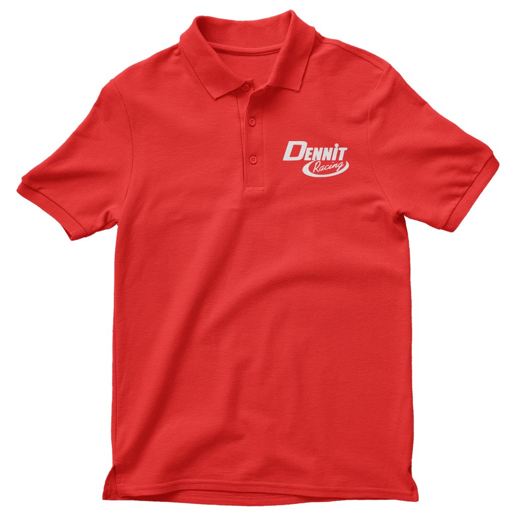 Dennit Racing Polo T-Shirt Talladega Nights The Ballad Of Ricky Bobby Merch Gift For Dad