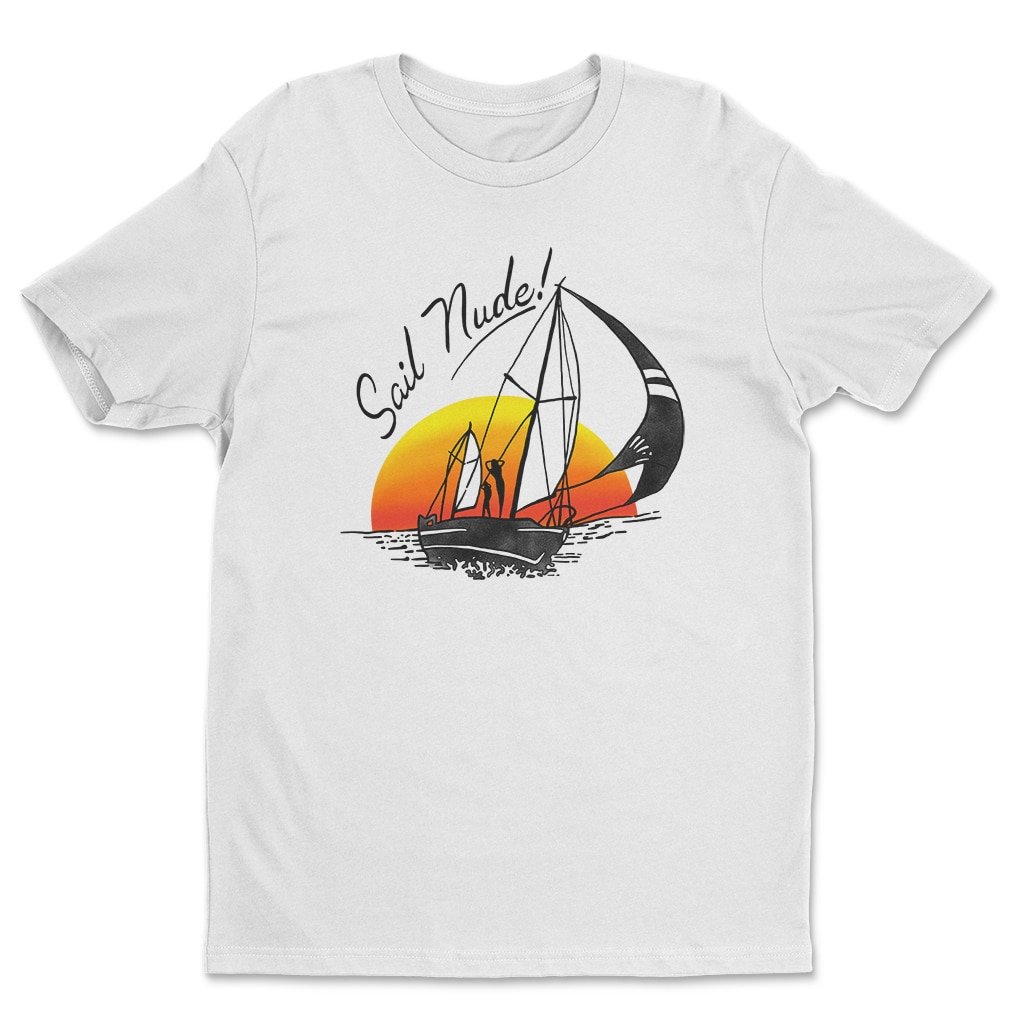 Sail Nude T-Shirt Randall Clerks Merch Minimalist Shirt Tee Gift Ideas