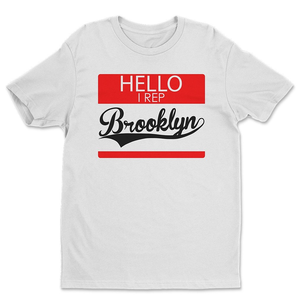 Hello I Rep Brooklyn T-Shirt Maya Hart Girl Meets World Apparel Gift For Husbands