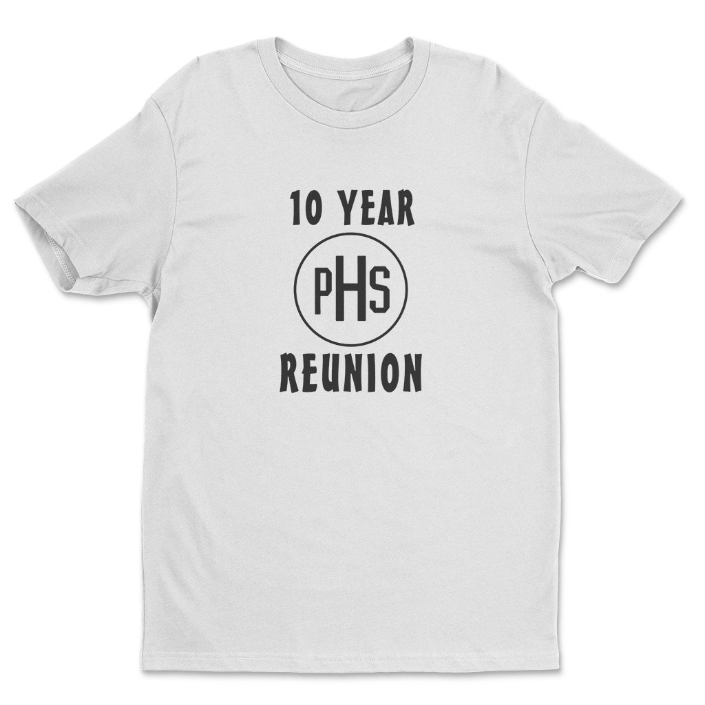 10 Year PHS Reunion T-Shirt Grosse Pointe Blank Apparel Gift For Cult Movie Fans