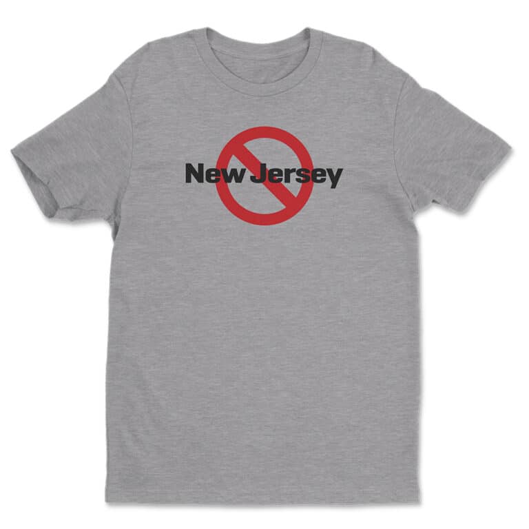 No Jersey T-Shirt Ted Mosby How I Met Your Mother Apparel Sitcom Lovers Outfit Gift