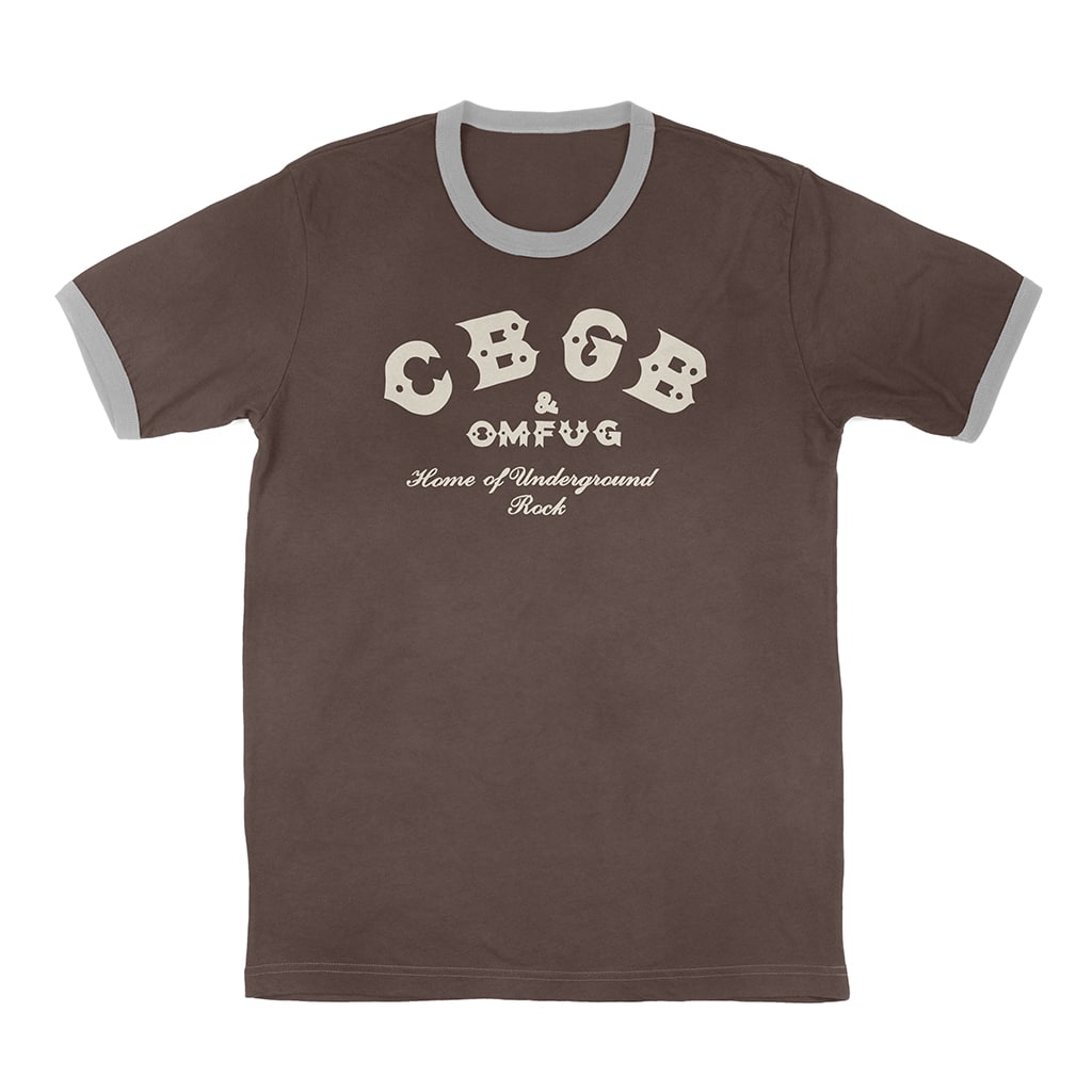CBGB OMFUG Ringer T-Shirt 30 Rock TV Show Apparel Gift For Sitcom Fans