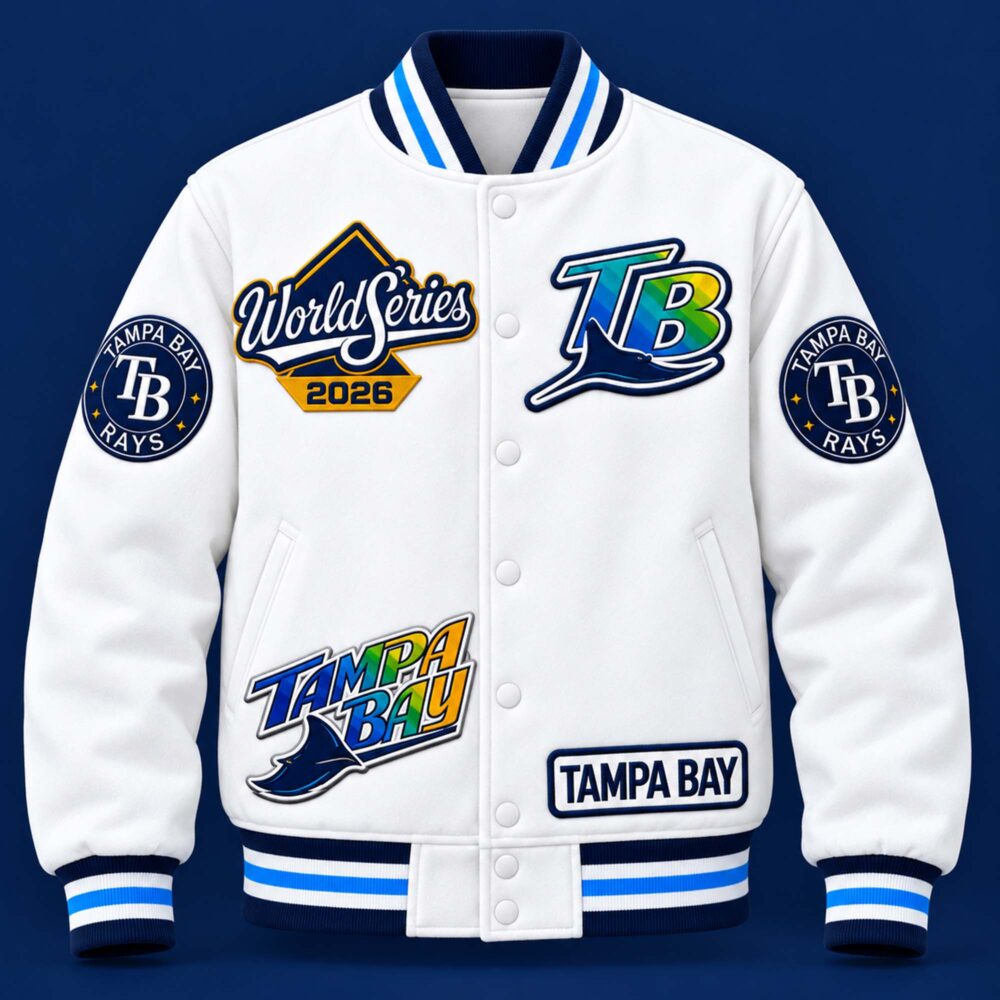 Tampa Bay Rays Merch World Series 2026 Baseball Jacket Gift For Baseball Fans