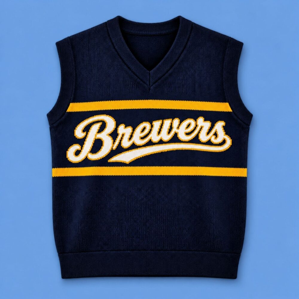Milwaukee Brewers Merch 2026 Vintage Sweater Tank Top Gift For Baseball Lovers