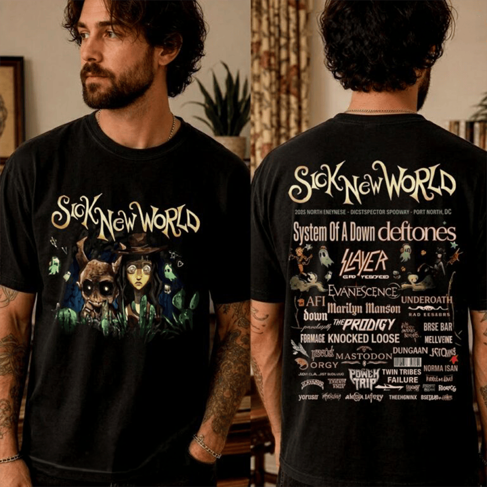 System Of A Down Merch 2026 Event At Sick New World Texas Motor Speedway Fort Worth Texas T-Shirt Gift ideas