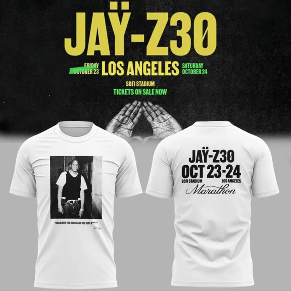 Jay Z Merch Jay Z30 The Marathon Continues 2026 T-Shirt Gift For Rap Lovers