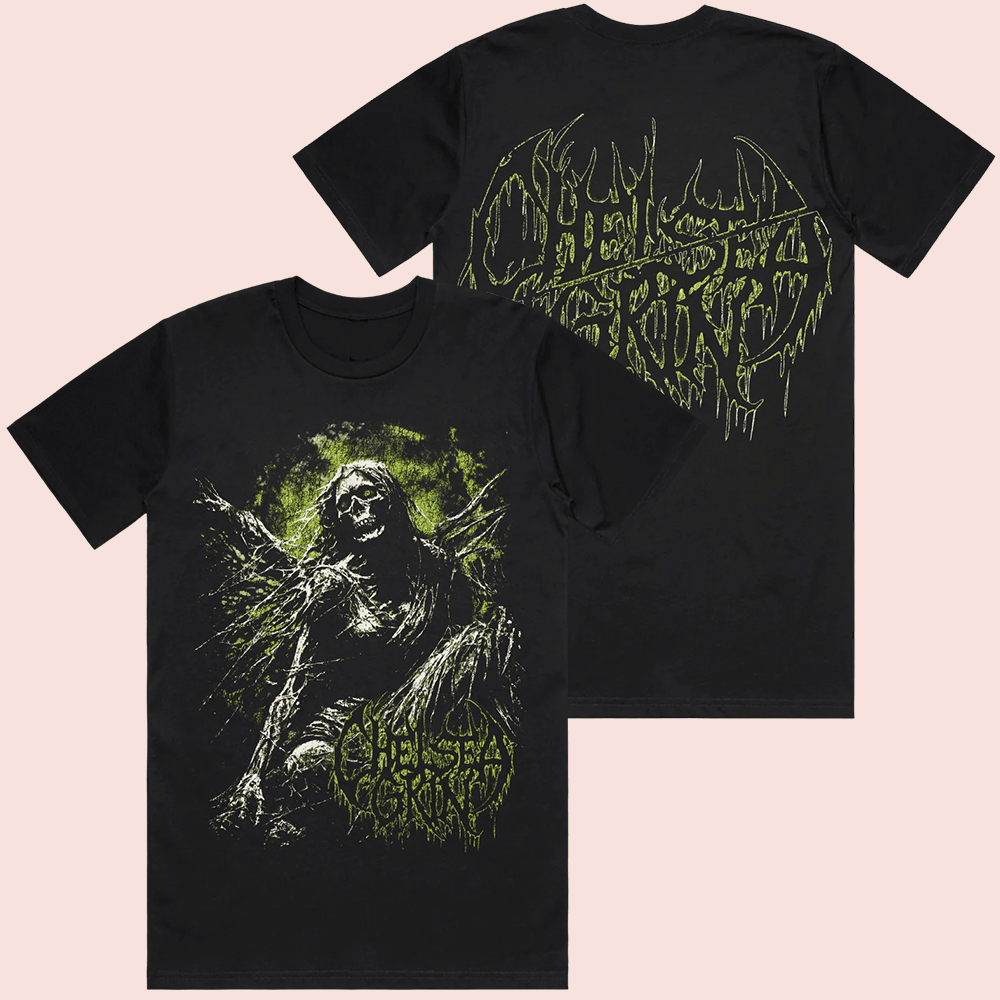 Chelsea Grin Merch Chelsea Grin Green Death T-SHirt Gift For Alternative Music Fans