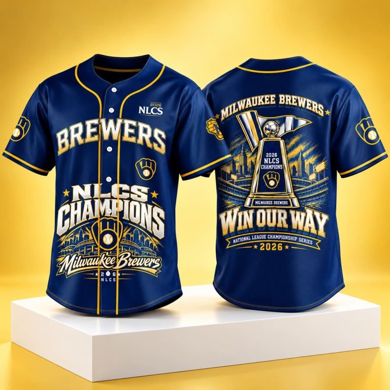 Brewers 2026 NLCS Champions Win Our Way Jersey