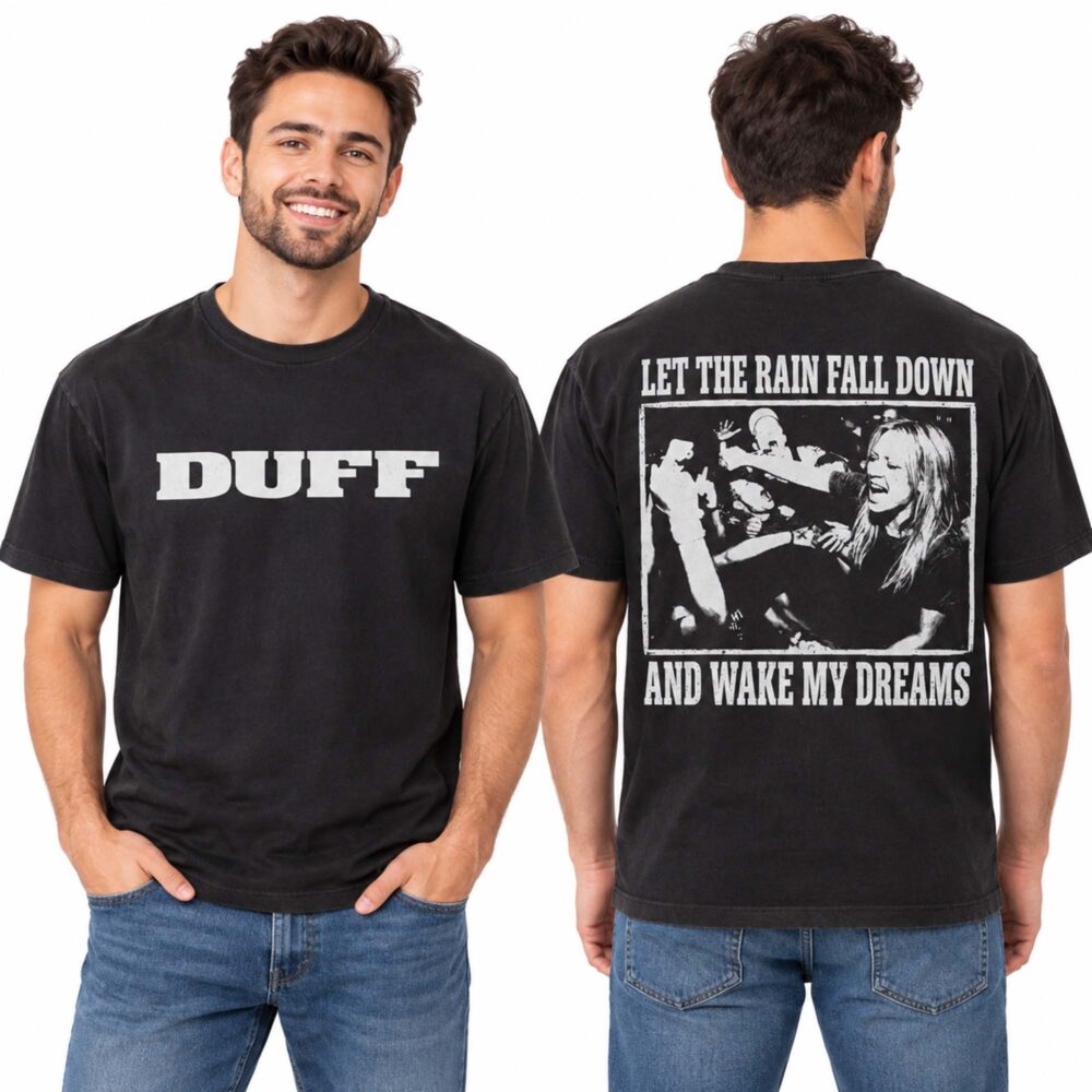 Hilary Duff Merch Come Clean Let The Rain Fall Down T-Shirt Gift For Pop Music Fans