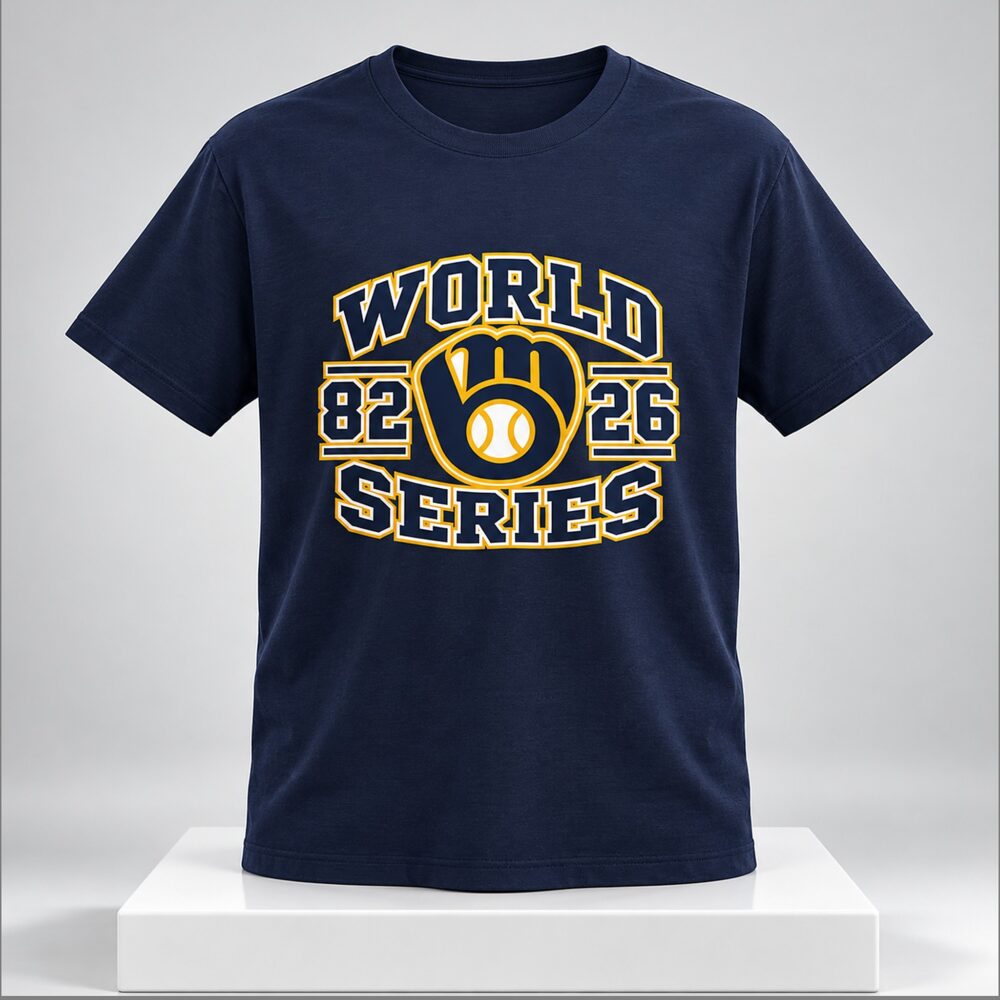 Milwaukee Brewers Merch 2026 World Series 82 26 T-Shirt Gift For Baseball Lovers