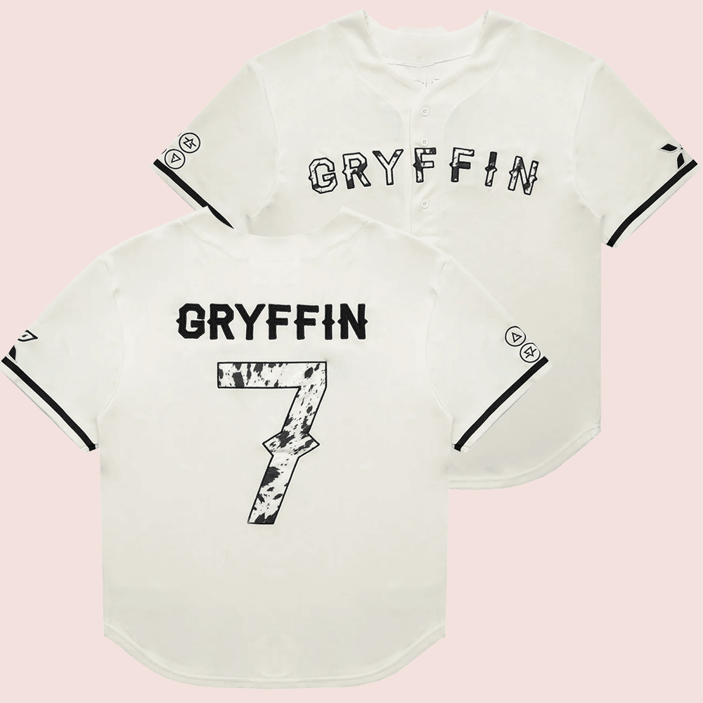 Gryffin Merch Gryffin Cow Baseball Jersey Best Gift For Music Fans