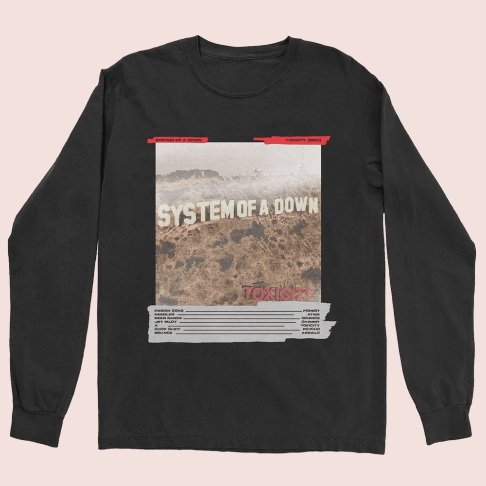 System Of A Down Merch System Of A Down Mixing Board Long Sleeve Gift For Heavy Metal Mens
