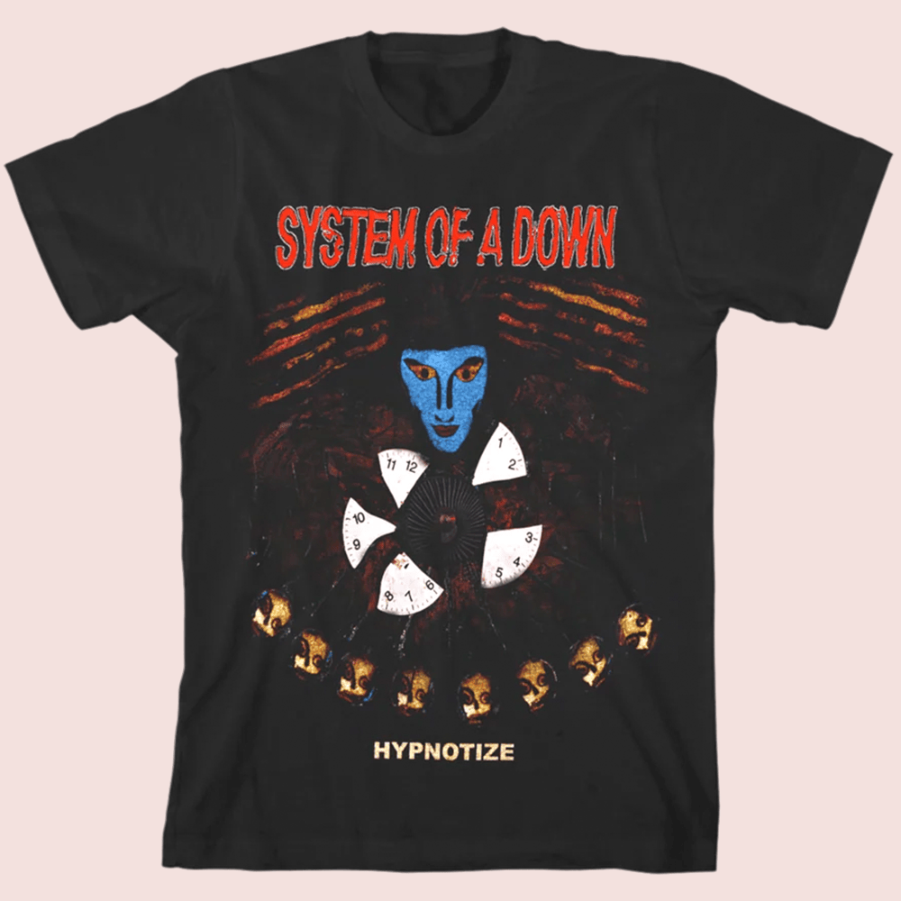 System Of A Down Merch System Of A Down Hypnotize T-Shirt Gift For Nu Metal Enthusiasts