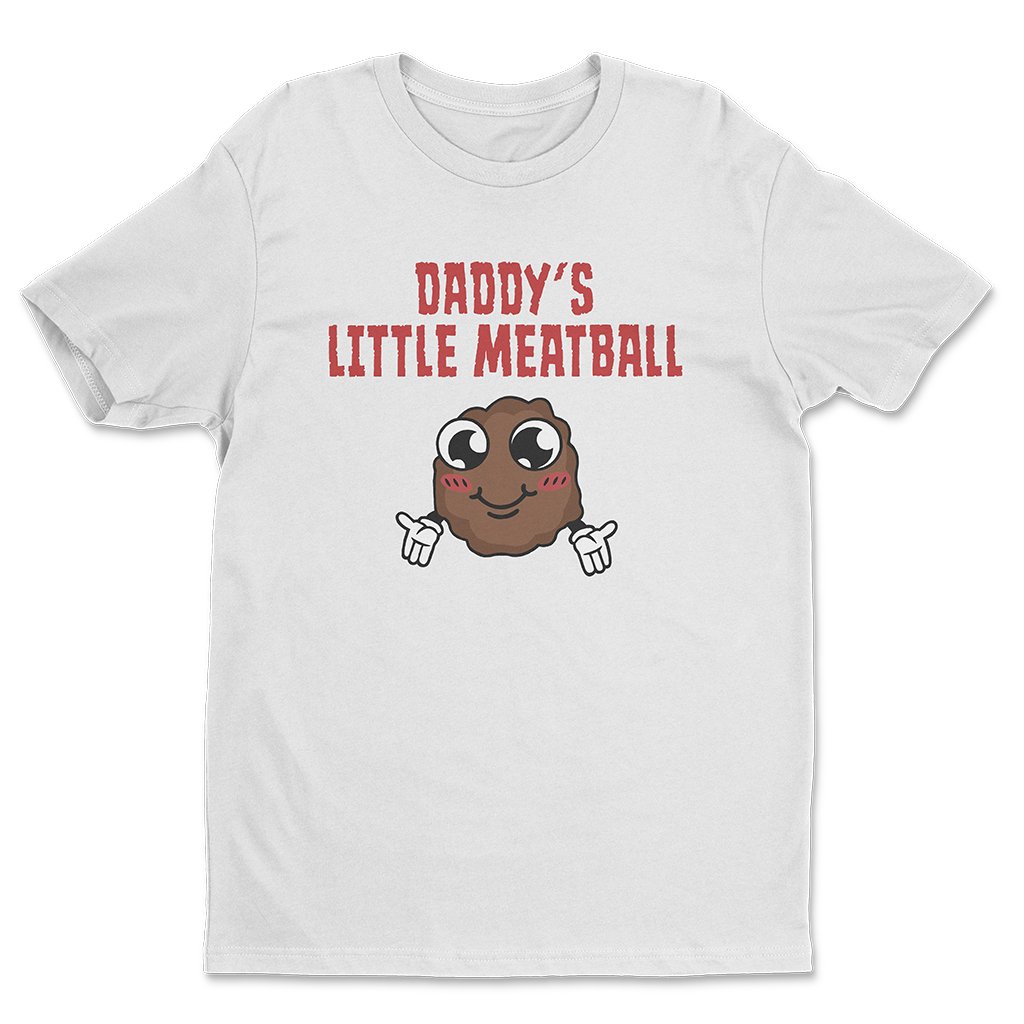 Daddy's Little Meatball T-Shirt Happy Gilmore 2 Apparel Gift For Comedy Movie Fans