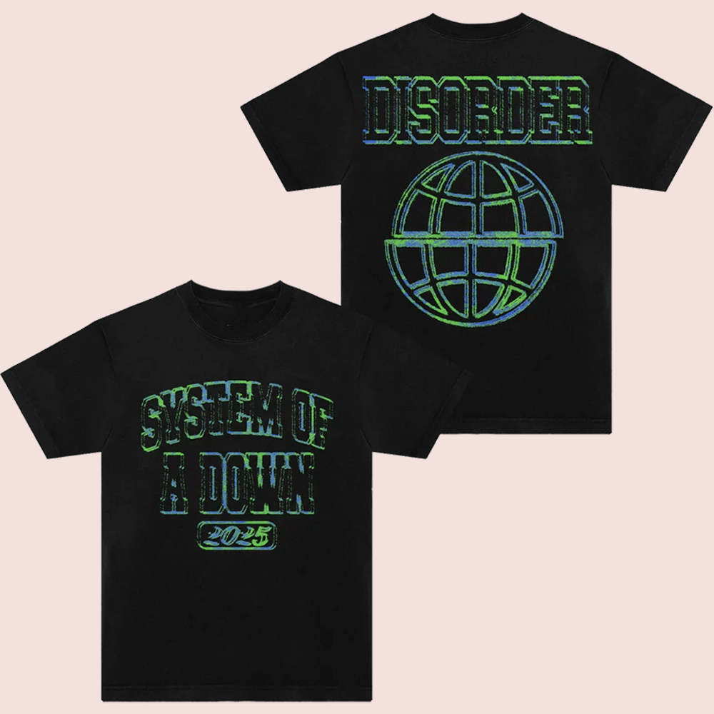 System Of A Down Merch System Of A Down Disorder T-Shirt Gift For Hard Rock Fans