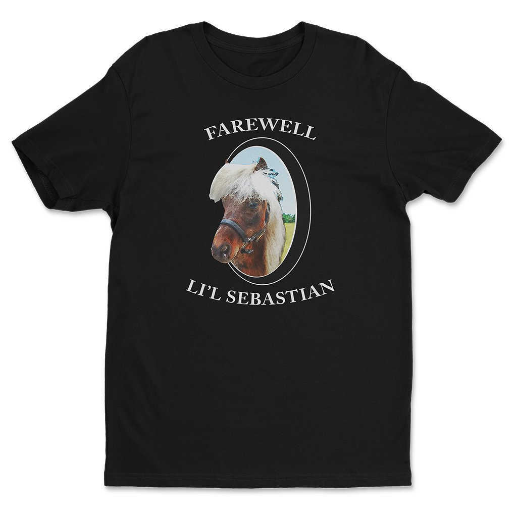 Farewell Lil Sebastian T-Shirt Andy Dwyer Parks And Recreation Apparel Gift For Sitcom Fans