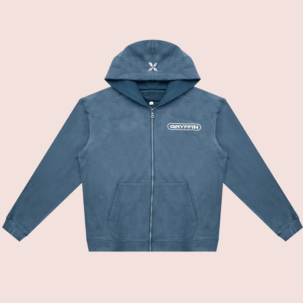 Gryffin Merch Gryffin Gryffin Sun Fade Zip Hoodie Perfect Gift Ideas For Lovers
