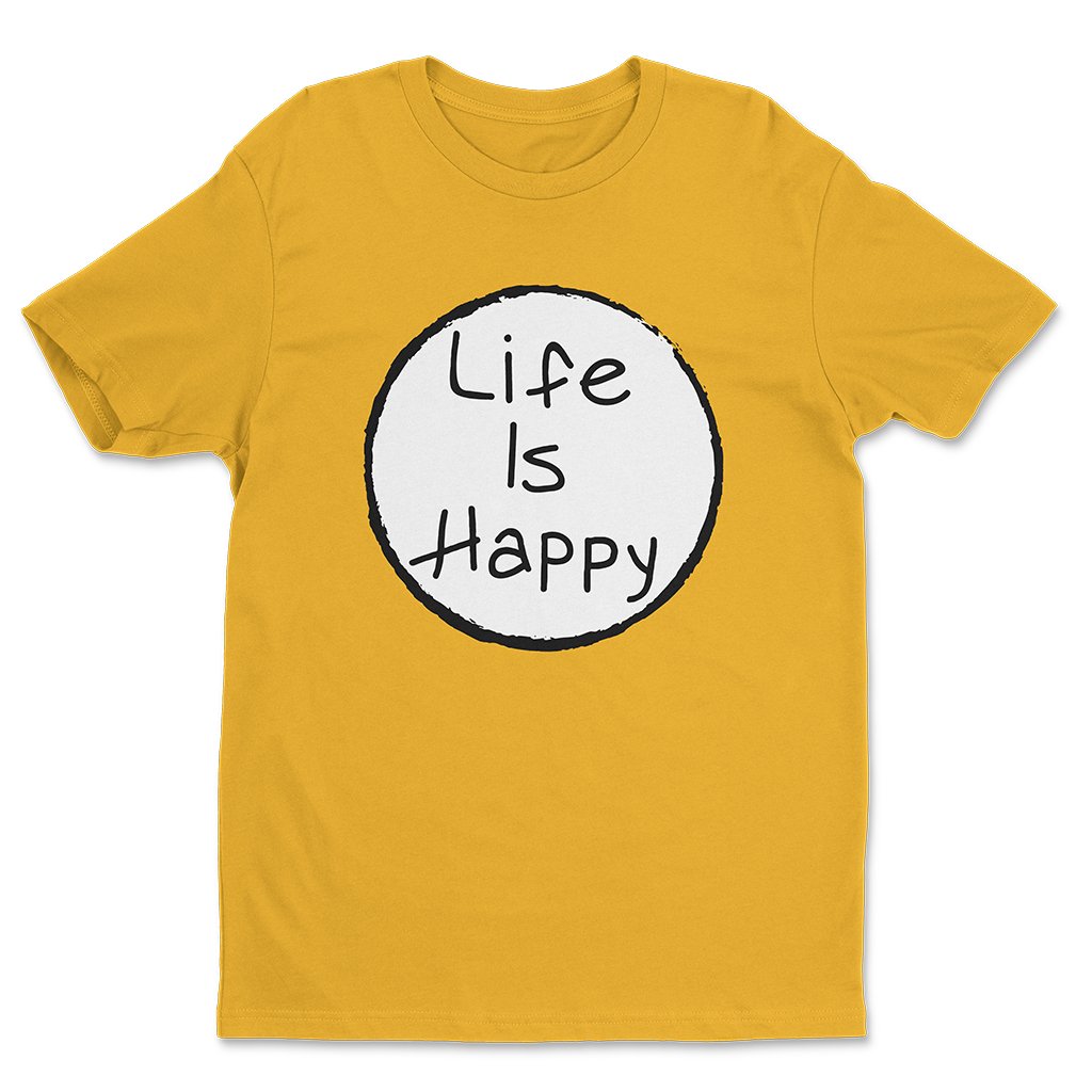 Life Is Happy T-Shirt Frank Reynolds It's Always Sunny In Philadelphia Apparel Sitcom Fans Gear